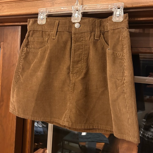 Levi's Dresses & Skirts - Levi's Tan Corduroy Mini Skirt